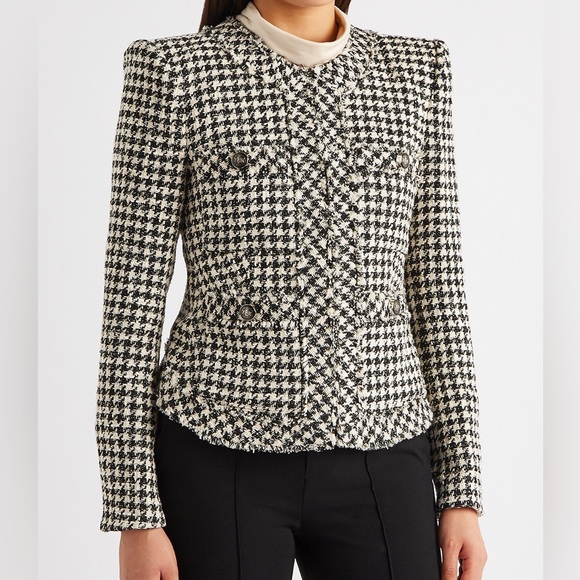 Veronica Beard Jackets & Blazers - Veronica Beard Shanti Houndstooth Blazer